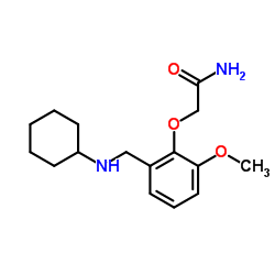 2-{2-[(Cyclohexylamino)methyl]-6-methoxyphenoxy}acetamide结构式