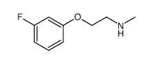 Ethanamine, 2-(3-fluorophenoxy)-N-methyl结构式