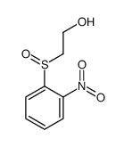 2-(2-nitrophenyl)sulfinylethanol Structure