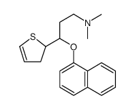 2-Thiophenepropanamine, 2,3-dihydro-N,N-dimethyl-γ-(1-naphthalenyloxy) Structure