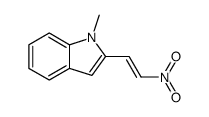 (E)-1-methyl-2-(2-nitrovinyl)-1H-indole Structure