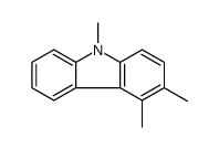 3,4,9-trimethylcarbazole Structure