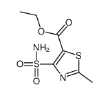 ethyl 2-methyl-4-sulfamoyl-1,3-thiazole-5-carboxylate结构式