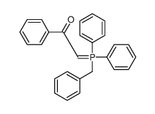 2-[benzyl(diphenyl)-λ5-phosphanylidene]-1-phenylethanone结构式