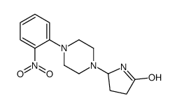 5-[4-(2-nitrophenyl)piperazin-1-yl]pyrrolidin-2-one Structure