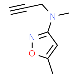 3-Isoxazolamine,N,5-dimethyl-N-2-propynyl-(9CI)结构式