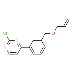 4-[3-[(Allyloxy)methyl]phenyl]-2-chloropyrimidine picture