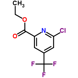 Ethyl 6-chloro-4-(trifluoromethyl)-2-pyridinecarboxylate picture