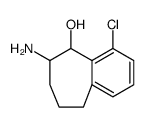 5H-Benzocyclohepten-5-ol, 6-amino-4-chloro-6,7,8,9-tetrahydro结构式