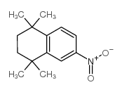 1,1,4,4-四甲基-6-硝基-1,2,3,4-四氢萘结构式