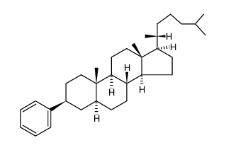 3β-phenylcholestane结构式