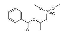 (R)-2-benzoyloxy-1-dimethoxyphosphorylpropane Structure