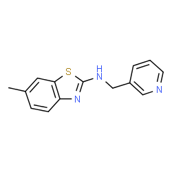 6-Methyl-N-(pyridin-3-ylmethyl)-1,3-benzothiazol-2-amine图片