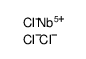 niobium(5+),pentachloride Structure