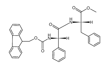 Fmoc-(L)-Phg-Phe-OMe Structure