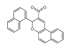 3-naphthalen-1-yl-2-nitro-3H-benzo[f]chromene Structure