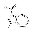 1-Azulenecarbonyl chloride, 3-methyl- (9CI) structure