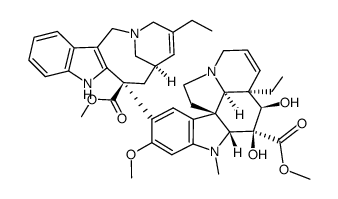 4-deacetyl-8'-noranhydrovinblastine Structure