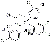 Borate(1-), tetrakis(3,4-dichlorophenyl)-, sodiuM(1:1)结构式