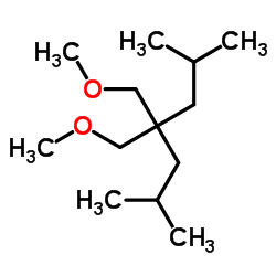 Heptane, 4,4-bis(methoxymethyl)-2,6-dimethyl- structure