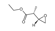 (R)-(S)-2-Oxiranyl-propionic acid ethyl ester结构式