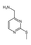 (2-(甲巯基)嘧啶-4-基)甲胺结构式