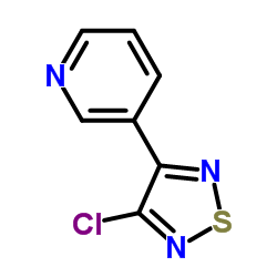 3-氯-4-(吡啶-3-基)-1,2,5-噻二唑图片