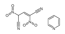 2,4-dinitropent-2-enedinitrile,pyridine结构式