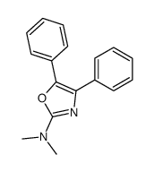 2-(Dimethylamino)-4,5-diphenyloxazole Structure