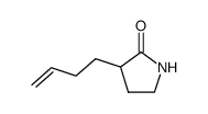 3-(but-3-en-1-yl)pyrrolidin-2-one Structure