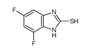 2H-Benzimidazole-2-thione,4,6-difluoro-1,3-dihydro-(9CI)结构式