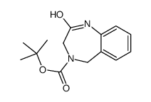 tert-butyl 2-oxo-2,3-dihydro-1H-benzo[e][1,4]diazepine-4(5H)-carboxylate结构式