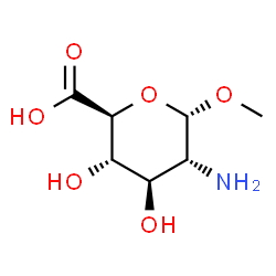 alpha-D-Glucopyranosiduronicacid,methyl2-amino-2-deoxy-(9CI) picture