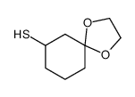 1,4-dioxaspiro[4.5]decane-7-thiol结构式