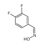 Benzaldehyde, 3,4-difluoro-, oxime (9CI) Structure