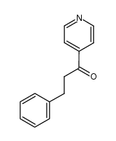 3-Oxo-1-phenyl-3-pyridin-4-ylpropan Structure