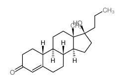 Estr-4-en-3-one, 17b-hydroxy-17-propyl- (6CI,7CI,8CI) structure