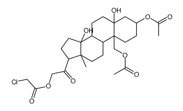 (14β,17α)-3β,19-Diacetoxy-5,14-dihydroxy-21-(chloroacetoxy)-5β-pregnan-20-one picture