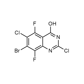 7-溴-2,6-二氯-5,8-二氟噻唑啉-4(3H)-酮图片