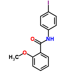 N-(4-Iodophenyl)-2-methoxybenzamide结构式