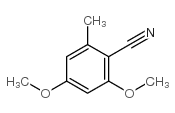 2, 4-二甲氧基-6-甲基苯甲腈结构式