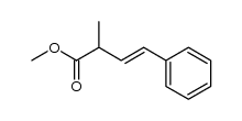 (E)-2-methyl-4-phenyl-3-butenoic acid methyl ester Structure