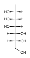 7-Deoxy-D-glycero-D-manno-heptitol Structure