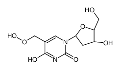 5-hydroperoxymethyl-2'-deoxyuridine structure