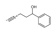 3-isocyano-1-phenyl-propan-1-ol Structure