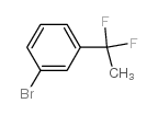 1-bromo-3-(1,1-difluoro-ethyl)-benzene structure