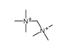 trimethyl-[(trimethylazaniumyl)methyl]azanium结构式