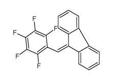 9-[(2,3,4,5,6-pentafluorophenyl)methylidene]fluorene Structure