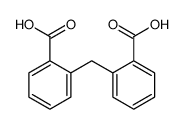 2-[(2-carboxyphenyl)methyl]benzoic acid结构式