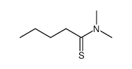 N,N-dimethylpentanethioamide结构式